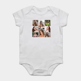 addison rae collage Baby Bodysuit